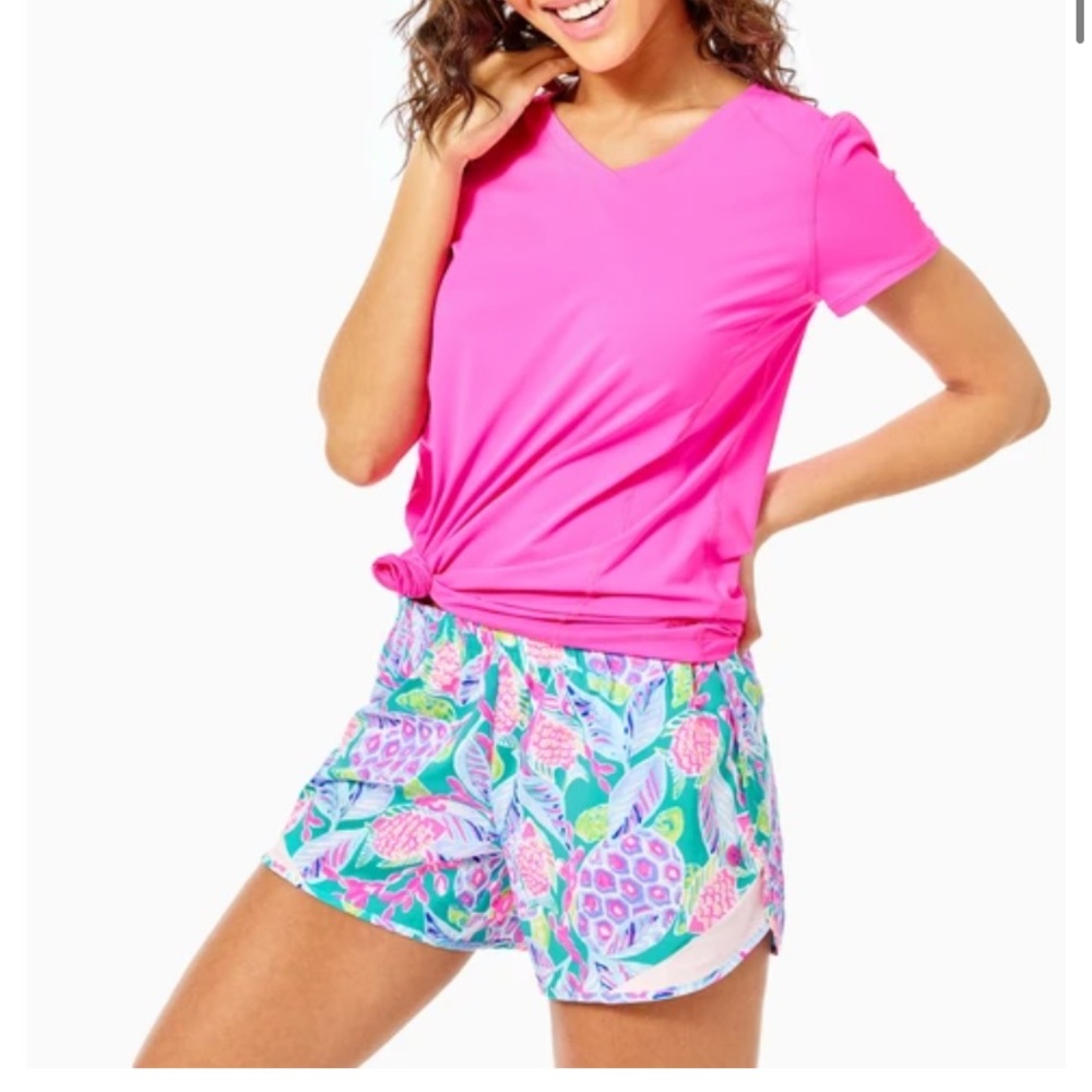 Luxletic shorts - Maldives Green Turtle Wave